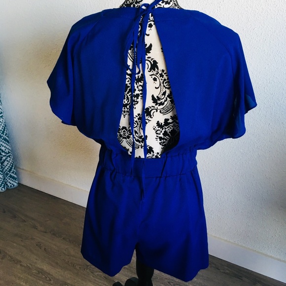 Dressy open back romper - Picture 2 of 2